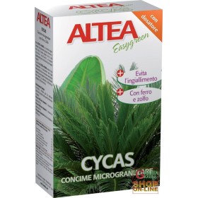 ALTEA CYCAS CONCIME MICROGRANULARE PER CYCAS, PALME E PIANTE TROPICALI 750 g ALTEA CYCAS CONCIME MICROGRANULARE PER CYCAS, PALME E PIANTE
