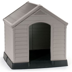 CUCCIA PER CANI DOG HOUSE KETER TETTO COLORE TERRACOTTA CM 95x99x99h