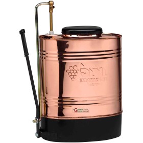 POMPA A SPALLA IN RAME DA LT. 16 MOD. TOSCANO POMPANTE A SX