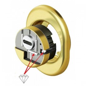 DEFENDER MONOLIT KRIPTON BKS200 BRASS PVD LUSTRUIT