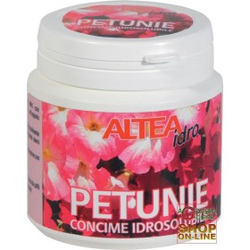 ALTEA IDRO PETUNIE CONCIME IDROSOLUBILE PER PETUNIE E SURFINIE 100g ALTEA IDRO PETUNIE CONCIME IDROSOLUBILE PER PETUNIE E SURFINIE