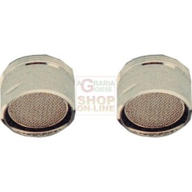DIFFUSORE PER ACQUA CROMATO PER RUBINETO FILETTO 24X1 M.