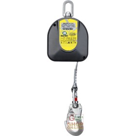 DISPOZITIV ANTICADUTA CU RECHEMARE AUTOMATĂ BANDĂ TEXTILĂ 6 MT