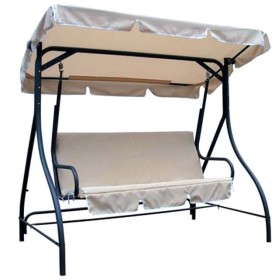 BALANSOAR ROMANTIC DIN OȚEL CU TREI LOCURI