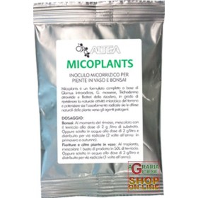 ALTEA MICOPLANTE INOCUL PENTRU PLANTE ÎN GHIVECE ȘI BONSA50 g ALTEA MICOPLANTE INOCUL PENTRU PLANTE ÎN GHIVECE ȘI BONSA50 g