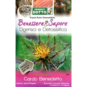 DOTTO BUSTE SEMI DI CARDO BENEDETTO DOTTO BUSTE SEMI DI CARDO BENEDETTO