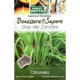 DOTTO BUSTE SEMI DI CITRONELLA DOTTO BUSTE SEMI DI CITRONELLA