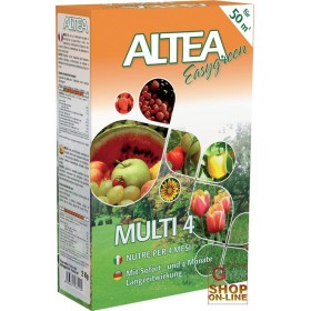 MULTI 4 ALTEA CUCIMCU ELIBERARE LENTA SI GRANULARE PENTRU GRADINI SI GRADINI DE LEGUMEAGGI 2 Kg MULTI 4 ALTEA CUCIMCU ELIBERARE LENTA SI GRANULARE PENTRU