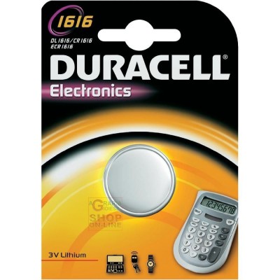 DURACELL BATTERIA A BOTTONE CR1616 BL.1PZ