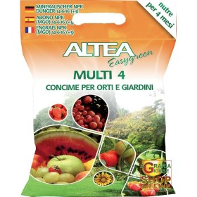 MULTI 4 ALTEA CUCIMCU ELIBERARE LENTĂ ȘI GRANULARE PENTRU GRĂDINI ȘI GRĂDINI DE LEGUMEAGGI 5Kg MULTI 4 ALTEA CUCIMCU ELIBERARE LENTĂ ȘI GRANULARE PENTRU