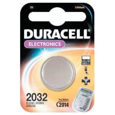 DURACELL BATTERIA A BOTTONE CR2032 BL.1PZ