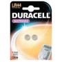 DURACELL BATTERIA A BOTTONE LR44 BL.2PZ