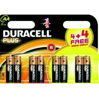 DURACELL BATERII ALCALINE STILO PZ. 8