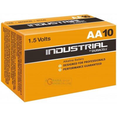 DURACELL BATERII INDUSTRIALE ALK. STILO BOX PC-URI. 10 AA