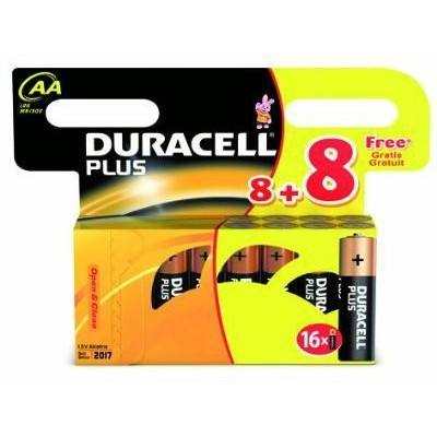 DURACELL BATERII STILO 8+8 MN PLUS 16 BATERII