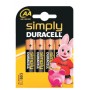 DURACELL PUR ȘI SIMPLU BATERII STILO BL PZ. 4