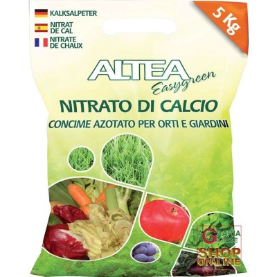 ALTEA NITRATO DI CALCIO CONCIME GRANULARE AZOTATO PER ORTI E