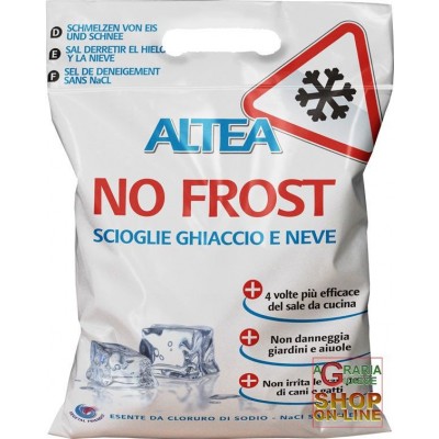 ALTEA NO FROST SCIOGLIE GHIACCIO E NEVE SENZA DANNEGGIARE I