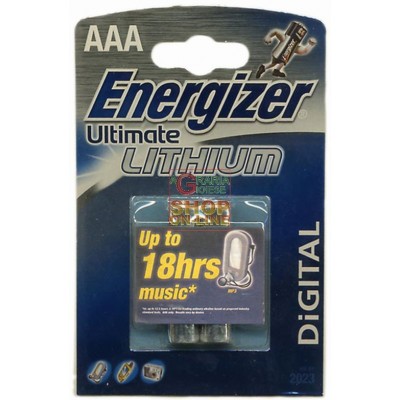 ENERGIZER ULTIMMÂNCAT-LITIU BATERII MINISTYLUS 2 BUC. L3