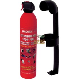 ESTINTORE PORTATILE STOP FIRE CON SUPPORTO PER AUTO CAMION KG. 1