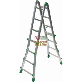 FACAL SCALA EURO-BRIKO ALUMINIUM NORMALE BK 5 MT. 6,10