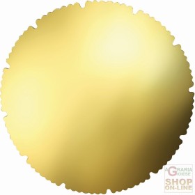 FACKELMANN 6 SOTTOTORTA IN CARTA COLORE ORO. 28 CM ART. 43523