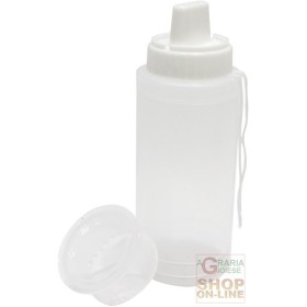 FACKELMANN DISPENSER TRASPARENTE IN PLASTICA MORBIDA CON