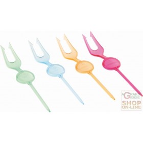 FACKELMANN FORCHETTINE PARTY COLORI ASSORTITI ART. 50409