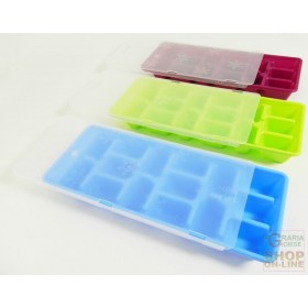 FACKELMANN FORMACUBETTI GHIACCIO CON COPERCHIO, CM. 30X5,5X1