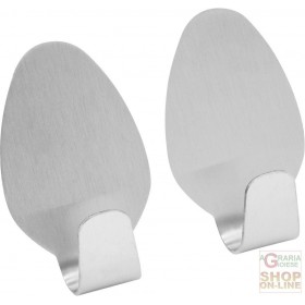 FACKELMANN OVAL din oțel inoxidabil ADCÂRLIGE, PCS. 2 4.5X3.5X2