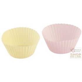 FACKELMANN PIROTTINI IN SILICONE PER CUP CAKE MUFFIN COLORE