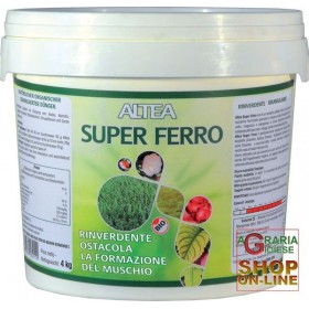 ALTEA SUPER FERRO RINVERDENTE ANTIMUSCHIO GRANULARE kg. 5 ALTEA SUPER FERRO RINVERDENTE ANTIMUSCHIO GRANULARE kg. 5