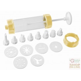 FACKELMANN SERINGĂ JUMBO CU 8 DUZE + 6 DISCURI FORMABISCUIȚI