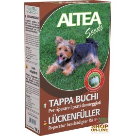 ALTEA TAPPA BUCHI SEME+FERTILIZZANTE+TAMPONE ORGANICO PER RIPARARE I PRATI DANNEGGIATI 750 g ALTEA TAPPA BUCHI SEME+FERTILIZZANTE+TAMPONE ORGANICO PER