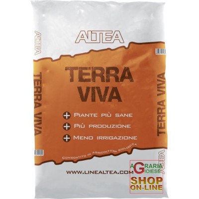 ALTEA TERRA VIVA SOSTANZA ORGANICA E INOCULI MICORRIZICI 20 kG