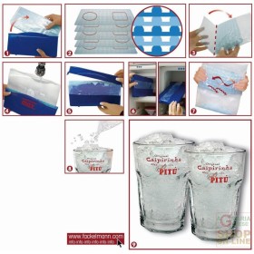 FACKELMANN TRITAGHIACCIO PER COCKTAIL GRANATINE CM. 27X14X3