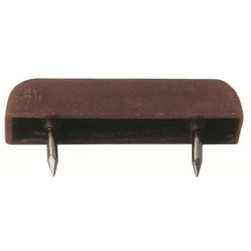 FERMA ANTINA COLORE MARRONE PZ.4 FERMA ANTINA COLORE MARRONE PZ.4