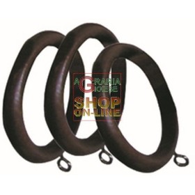 ANELLI PER TENDA FERRO BUSTA PZ. 18 DIAM. MM. 40 ANELLI PER TENDA FERRO BUSTA PZ. 18 DIAM. MM. 40