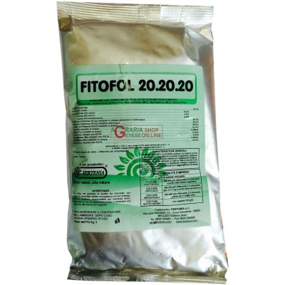 FERTENIA FITOFOL CONCIME FOGLIARE N.P.K. 20.20.20. KG. 1