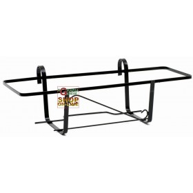 PLANTATOR BALCON DE FIER TIP NAPOLI CM.50 NEGRU