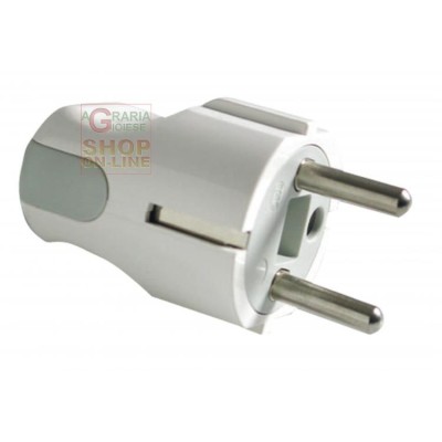 FME ART. 80.070 SCHUKO PLUG A SQUADRA 2P CU SOL 16A 250V