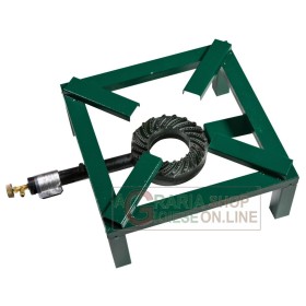 ARAGAZ CU ARZĂTOR CU GAZ VOPSIT CADRU DIN OȚEL CM. 40x40