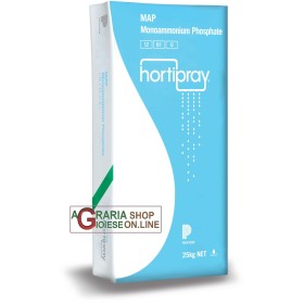 FOSFATO MONOAMMONICO CONCIME PER FERTIRRIGAZIONE 12.61 KG. 25