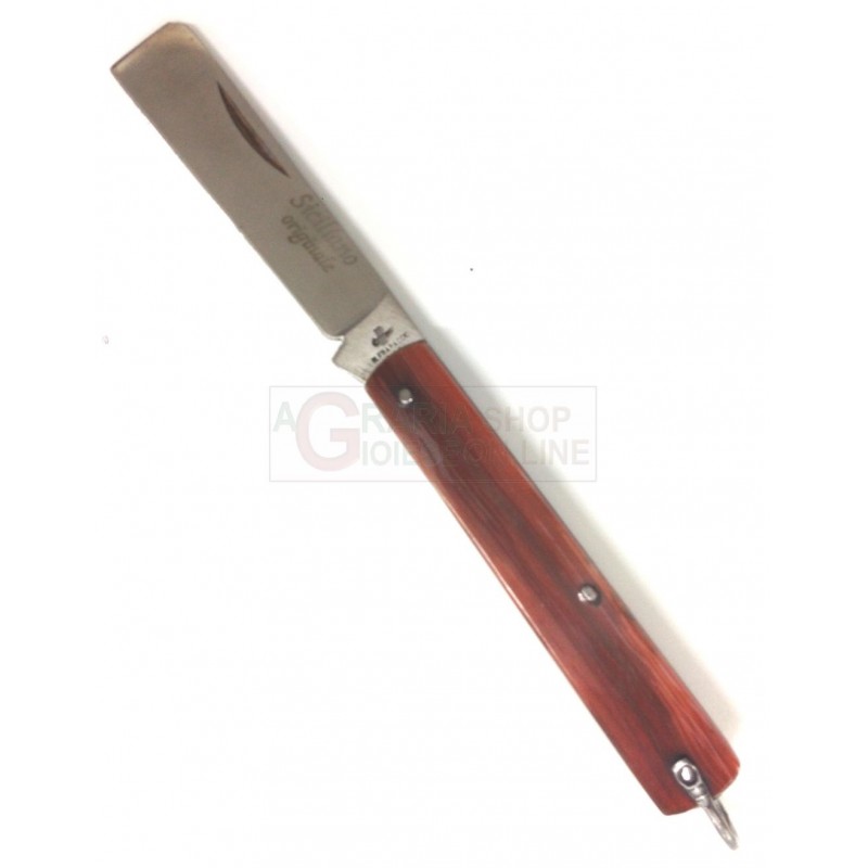 Coltello Siciliano 15 cm manico acciaio inox