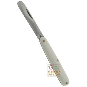 FRARACCIO COLTELLO RASOLINO CATANESE MANICO BIANCO BOMBATO CM.