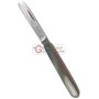 FRARACCIO COLTELLO RASOLINO CATANESE MANICO IN CORNO CM. 17