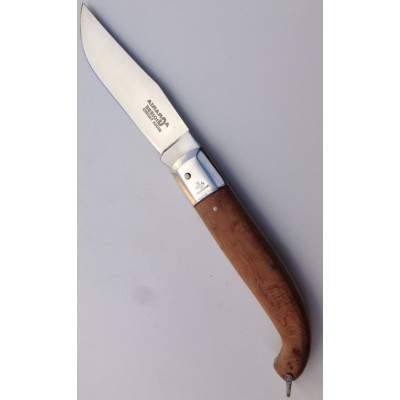 FRARACCIO COLTELLO SCARPERIA MANICO IN LEGNO DI GINEPRO CM. 22