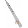 FRARACCIO COLTELLO SFILATO MANICO IN ACCIAIO INOX CM. 15