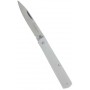 FRARACCIO COLTELLO SFILATO MANICO IN ACCIAIO INOX cm. 17