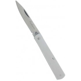 FRARACCIO COLTELLO SFILATO MANICO IN ACCIAIO INOX cm. 19